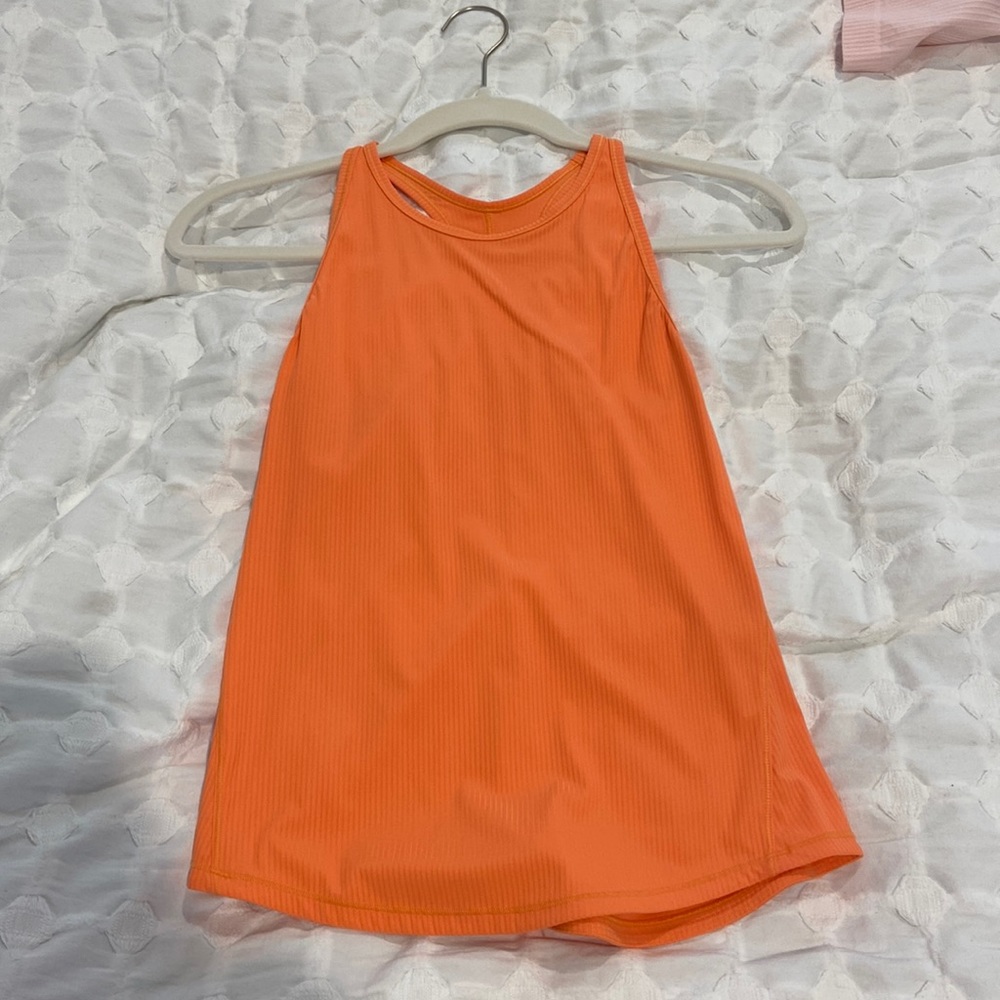 lululemon orange tank